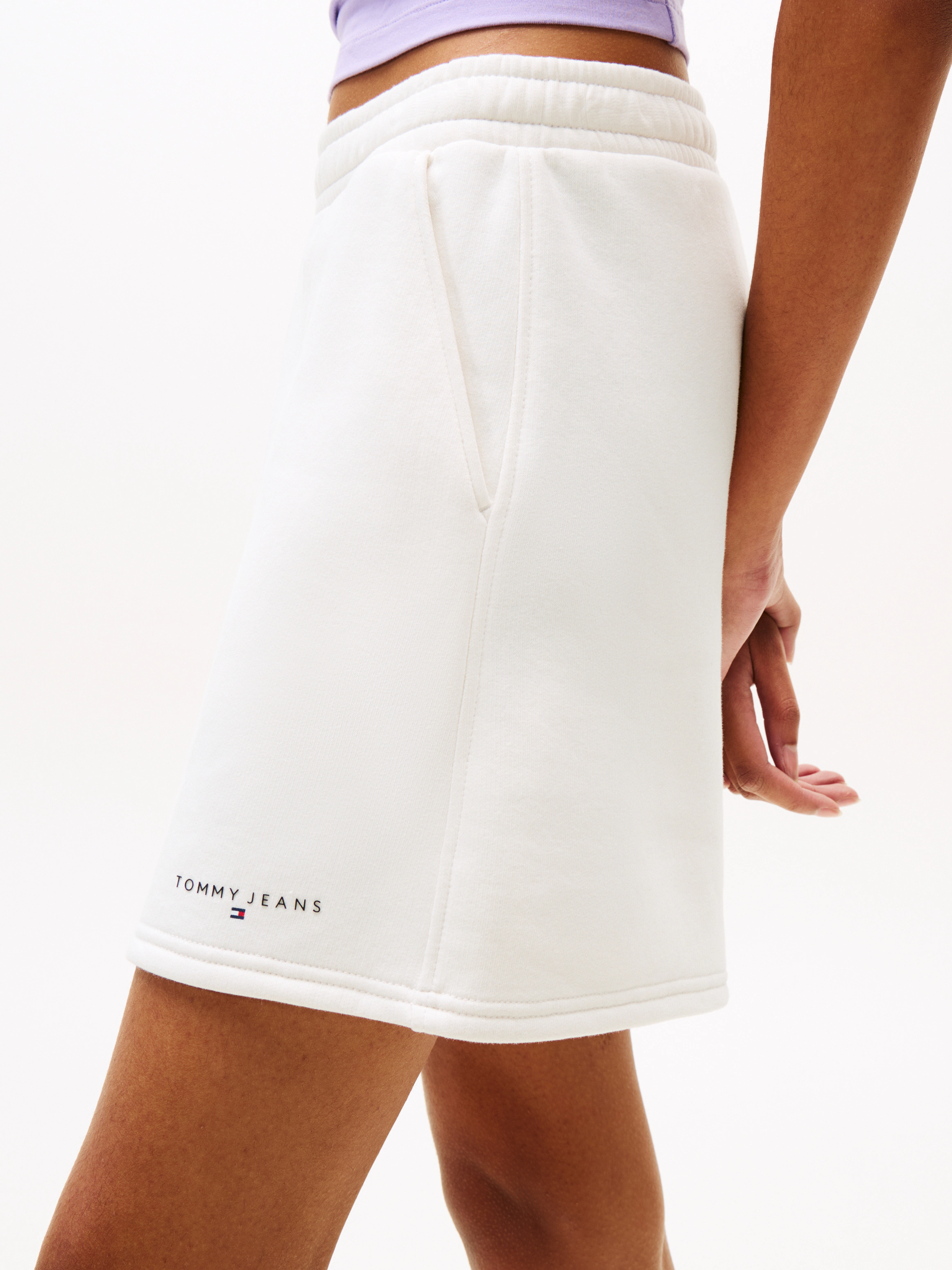 Tommy Jeans Sweatshorts "TJW LINEAR SWEAT SHORT" günstig online kaufen