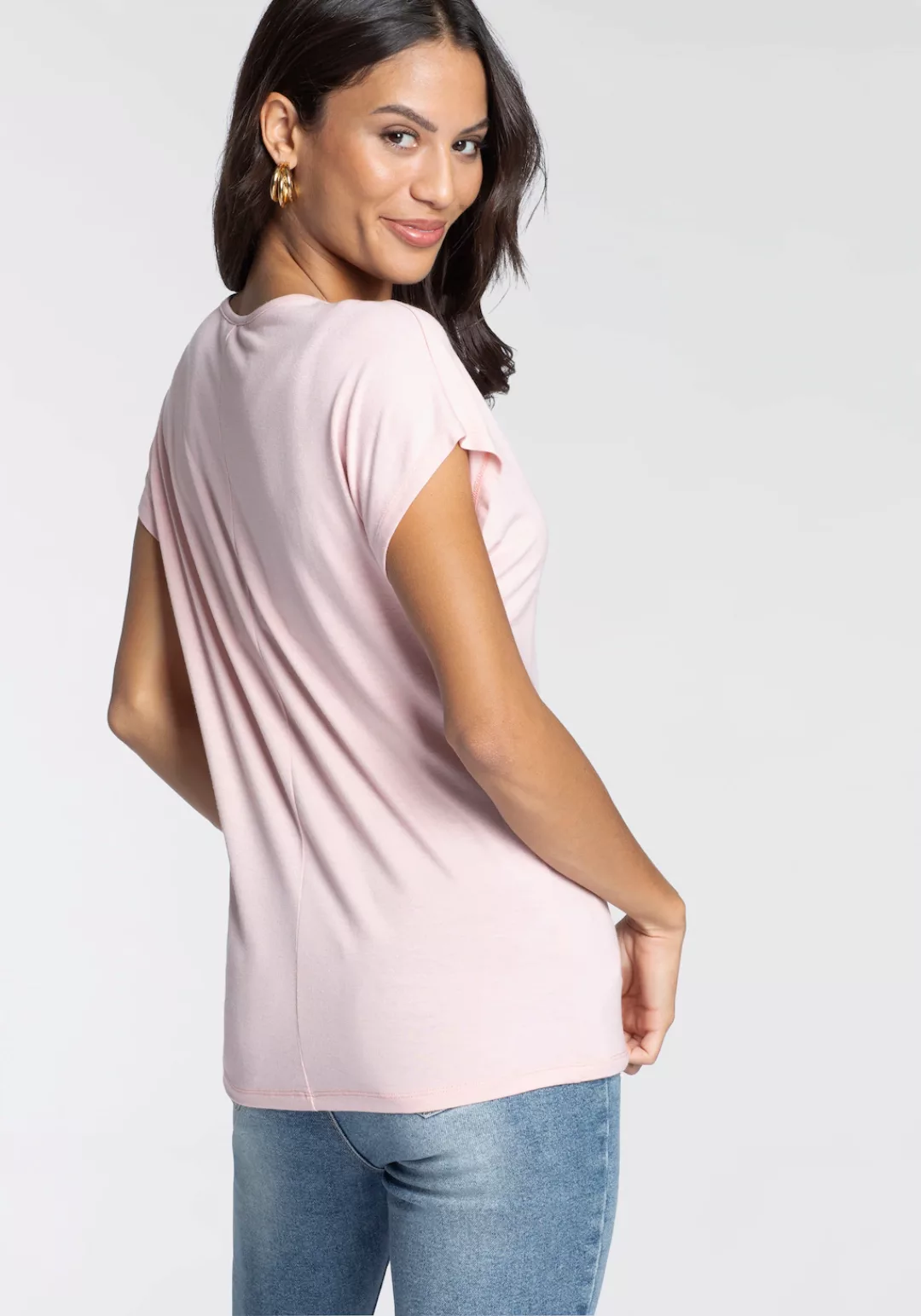 Melrose Oversize-Shirt mit Ziernieten - NEUE KOLLEKTION günstig online kaufen