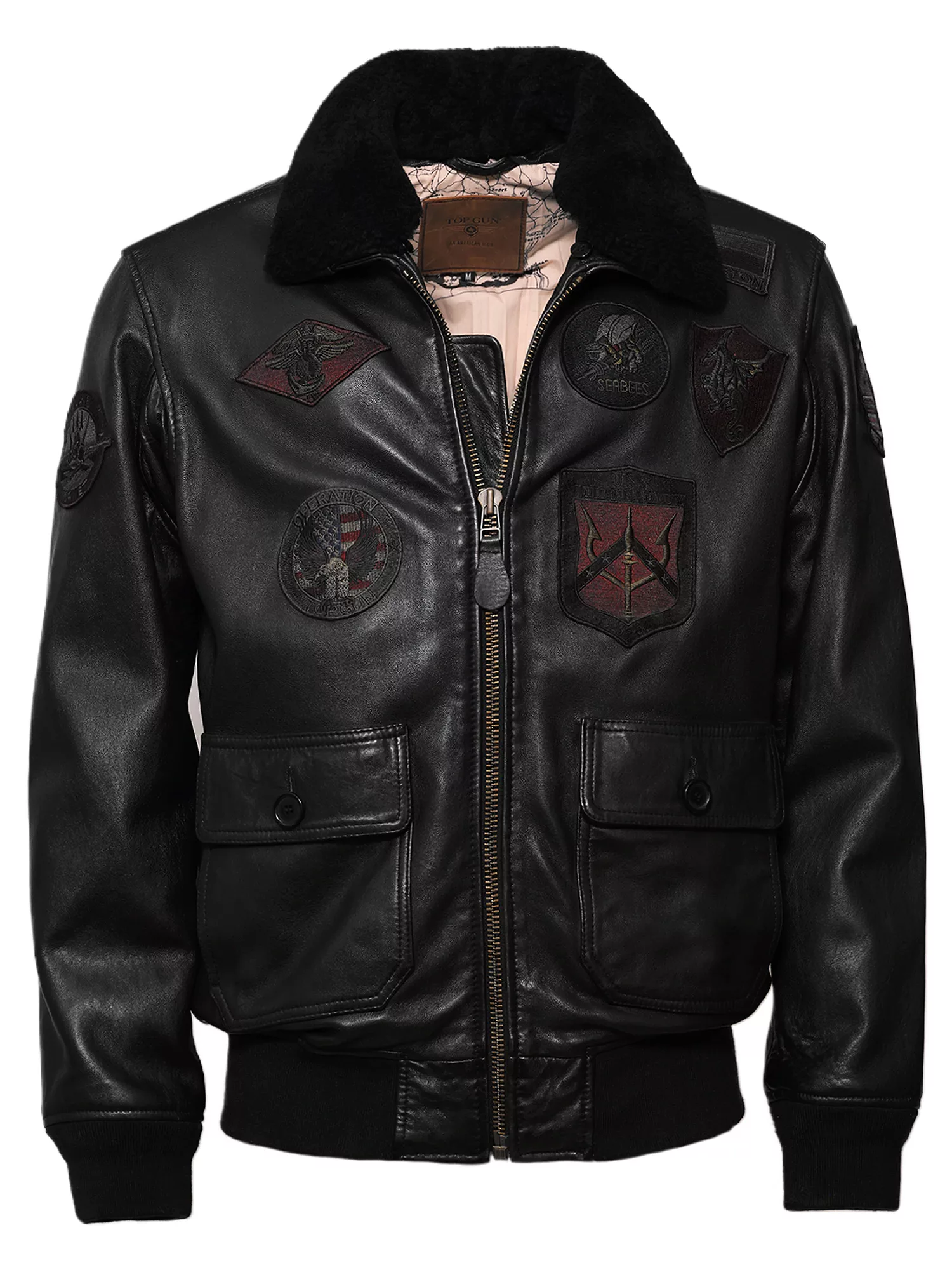 TOP GUN Lederjacke "TG2023004" günstig online kaufen