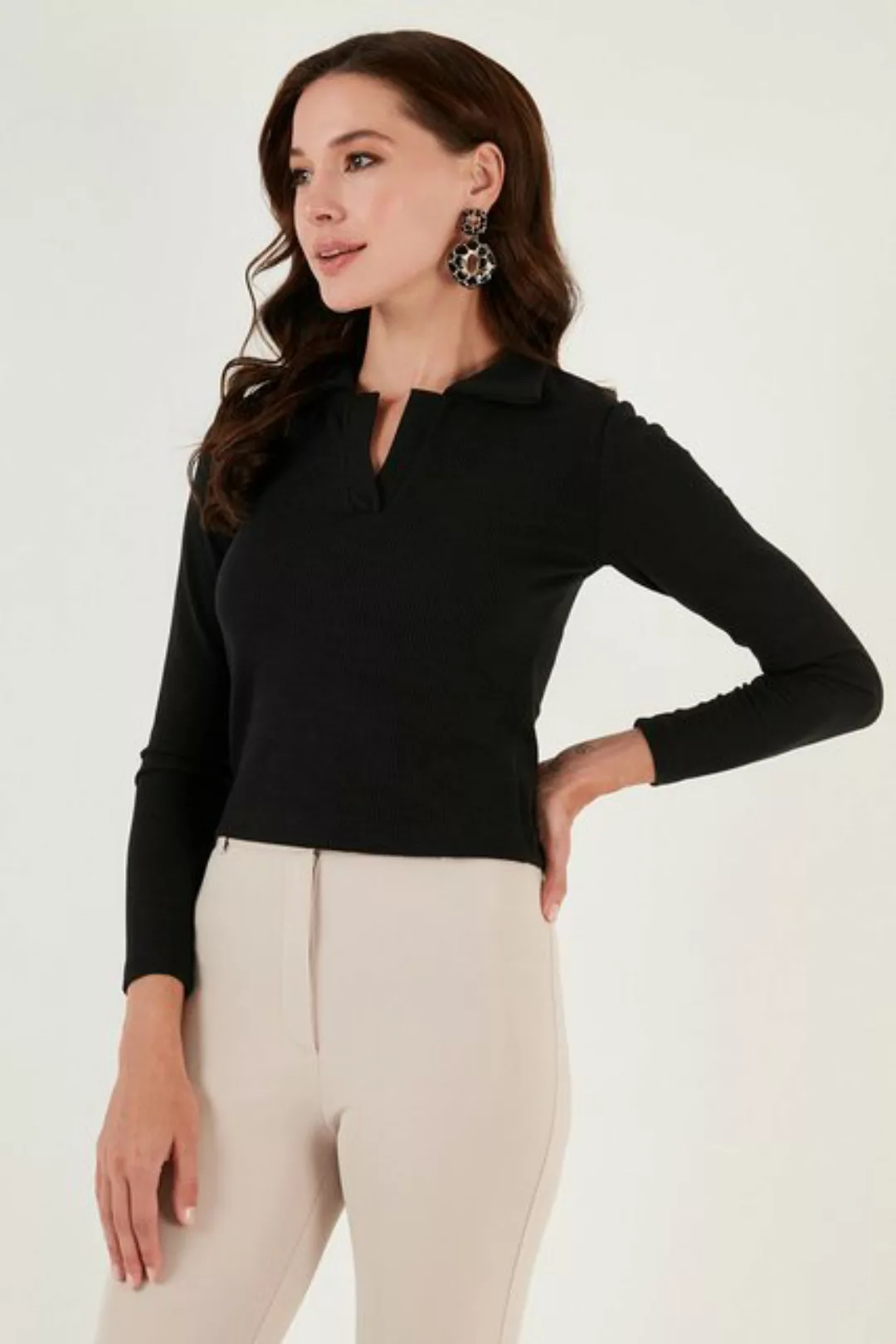 LELA Shirtbluse Slim Fit (1-tlg) günstig online kaufen