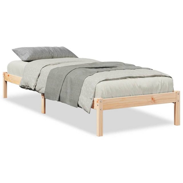 vidaXL Bett, Massivholzbett Extra Lang ohne Matratze 90x210 Kiefernholz günstig online kaufen