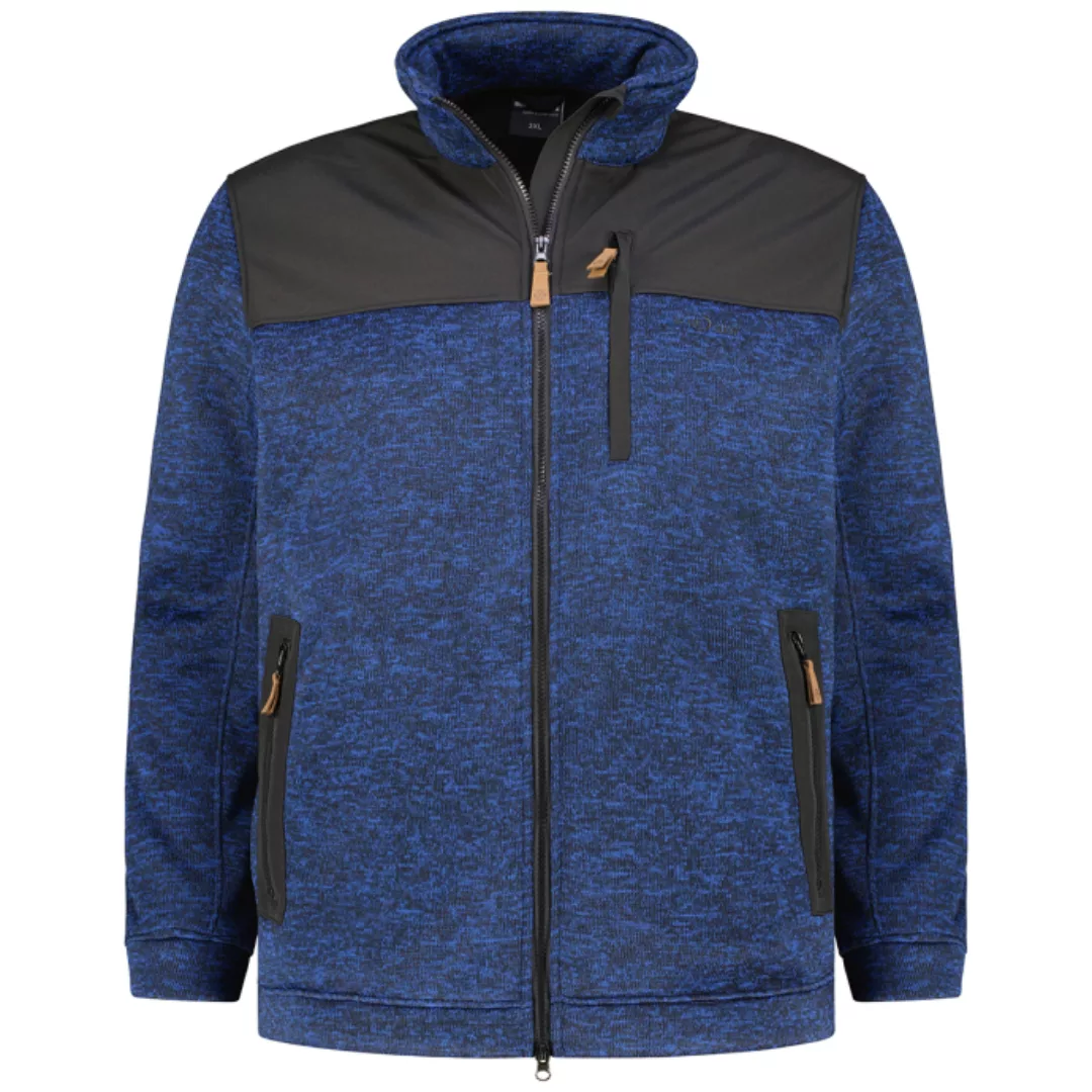 Blue Wave Fleecejacke Herren Jacke Fabrizio - Strickjacke Fleece mit Softsh günstig online kaufen