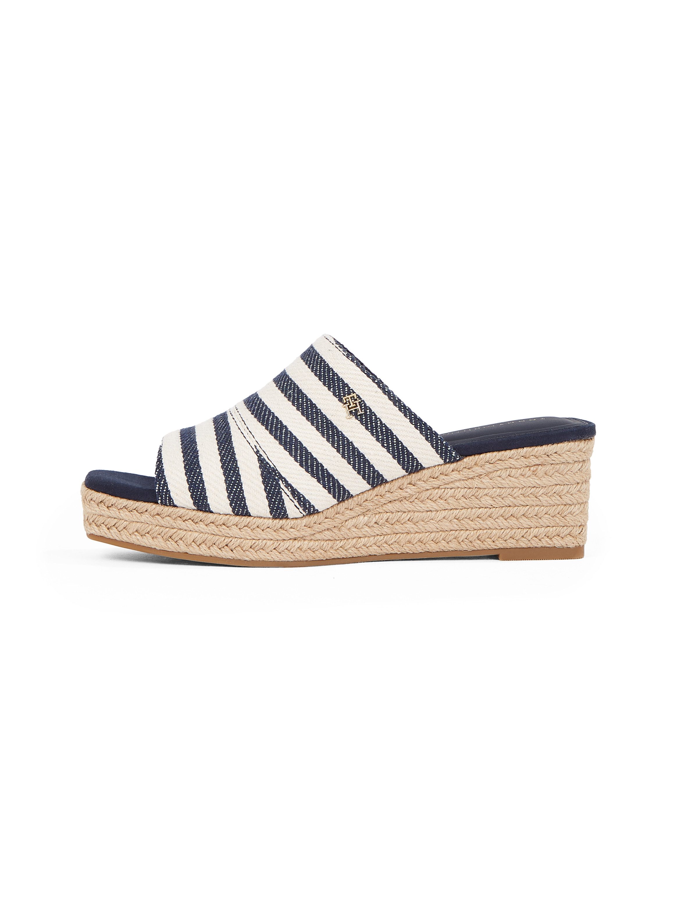 Tommy Hilfiger NAUTICAL STRIPES ESPADRILLE MULE günstig online kaufen