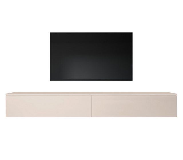 Furnix TV-Schrank BARGO 200 cm (2x100cm) Lowboard TV-Kommode ohne/mit LED B günstig online kaufen
