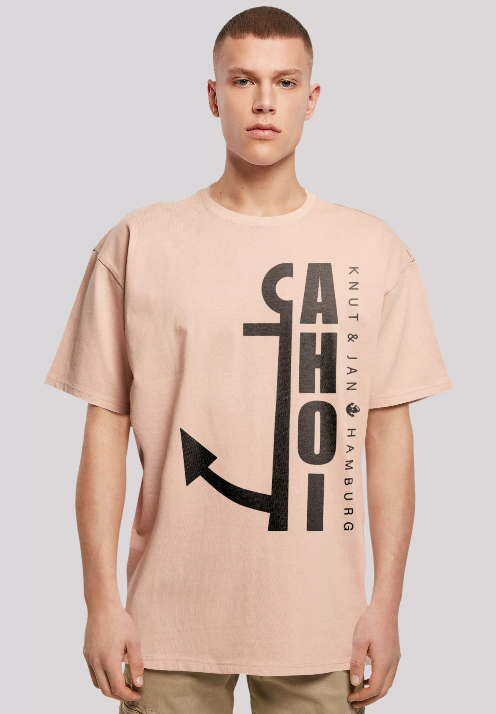 F4NT4STIC T-Shirt "Ahoi Anker Knut & Jan Hamburg", Print günstig online kaufen