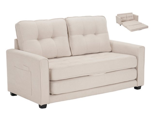 SeedWave Schlafsofa 2-Sitzer Sofa mit Schlaffunktion, Polsterschlafsofa mit günstig online kaufen