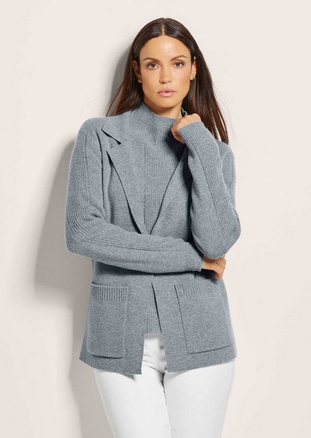 MADELEINE Strickjacke Strickblazer mit Kaschmir günstig online kaufen