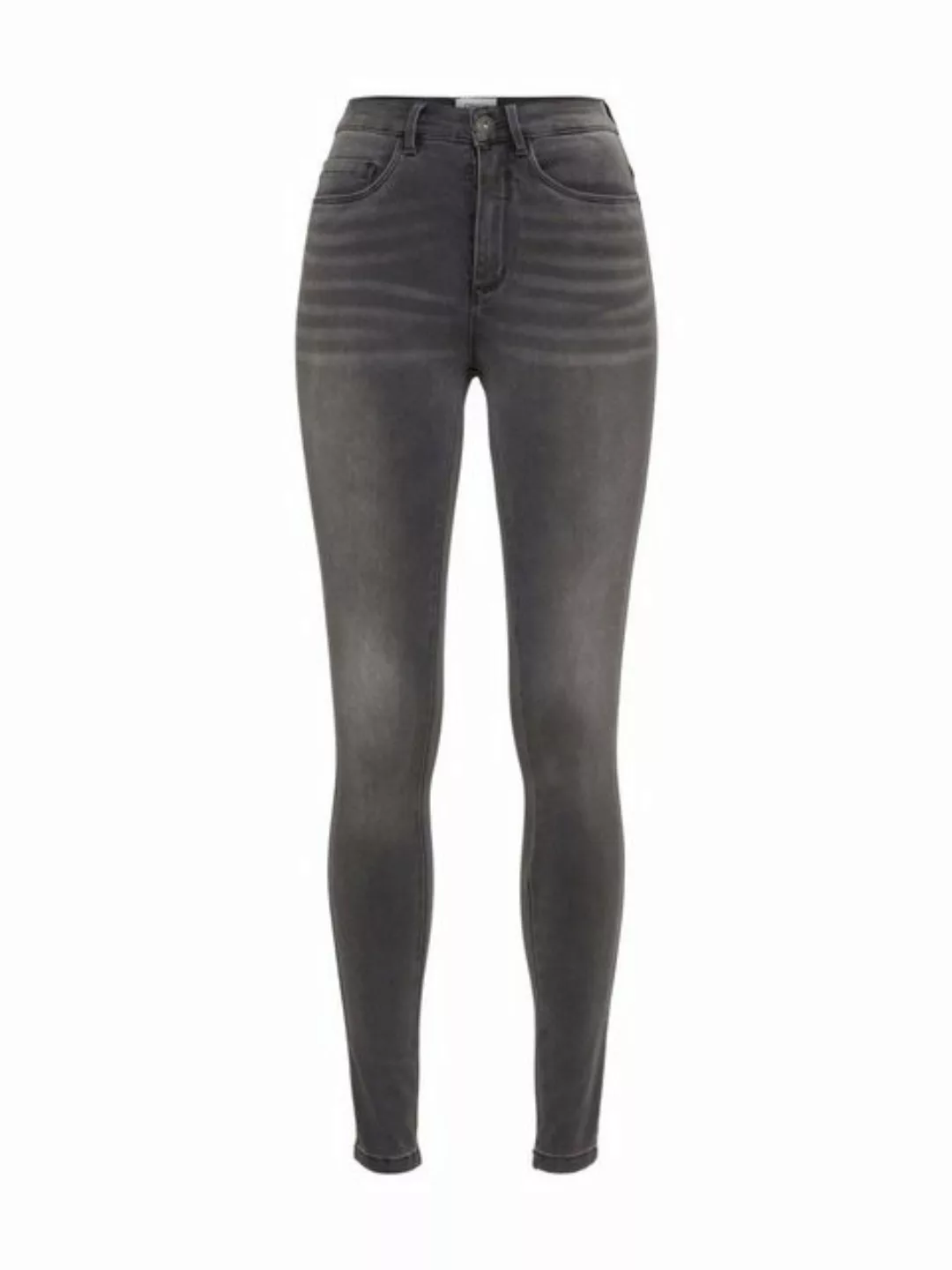 Only Royal Life High Skinny Bj313 Jeans XL Dark Grey Denim günstig online kaufen