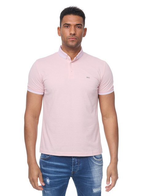 Denim Distriqt Poloshirt Modernes sommerliches Herren Poloshirt mit feinen günstig online kaufen