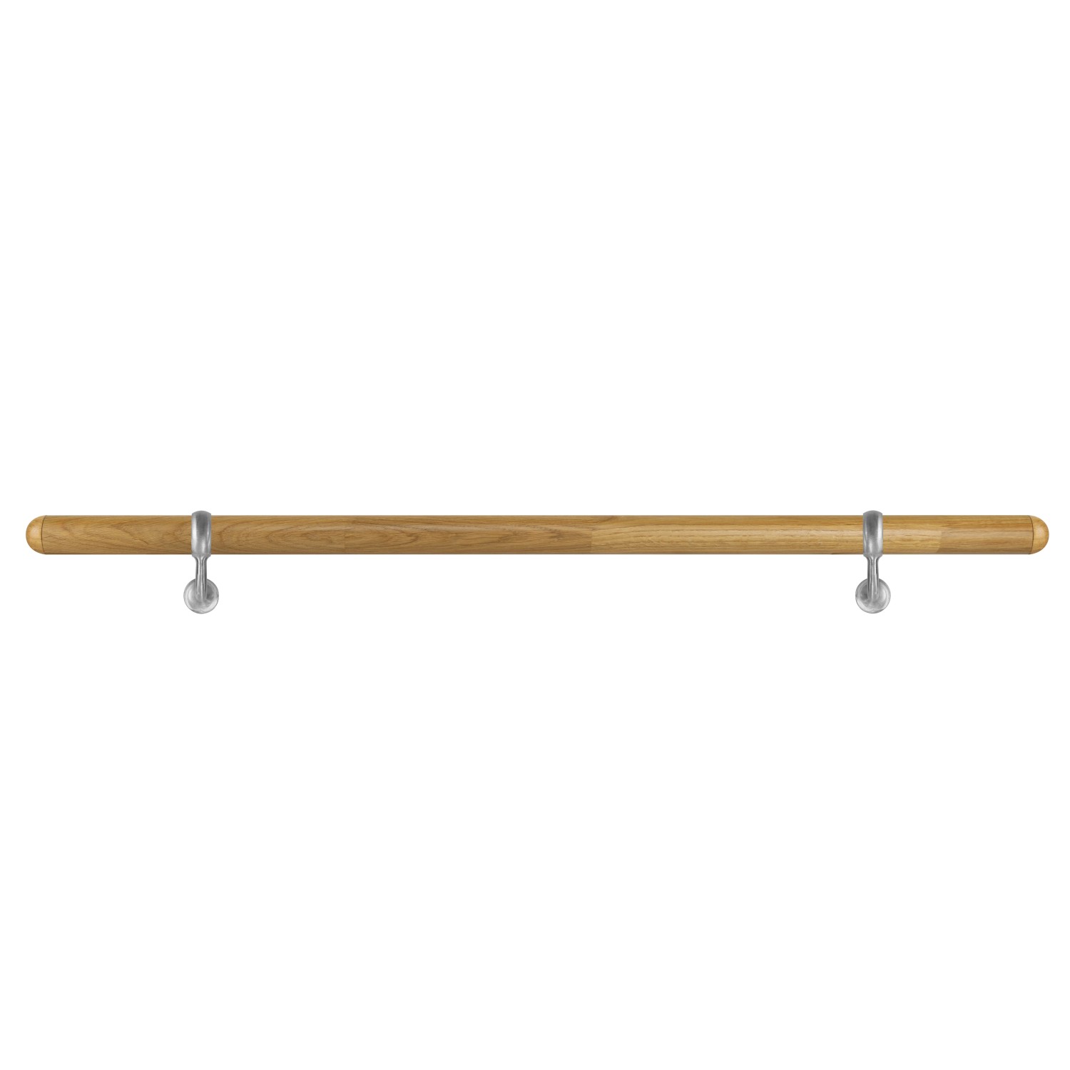 Treba Handlauf-Set H22 Ø 4,2 cm x 150 cm Eiche Lackiert günstig online kaufen