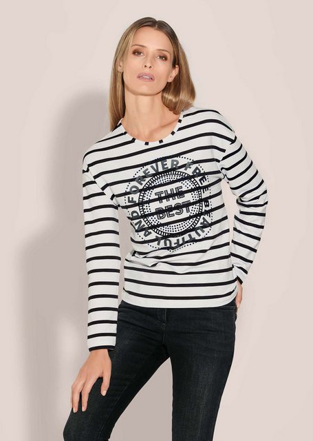 MADELEINE Langarmshirt Sweatshirt mit PRIVACY-Logo-Print günstig online kaufen