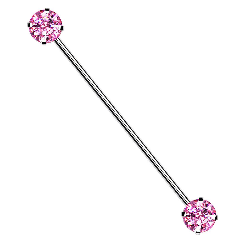 Taffstyle Piercing-Set Industrial Piercing Langhantel Barbell günstig online kaufen
