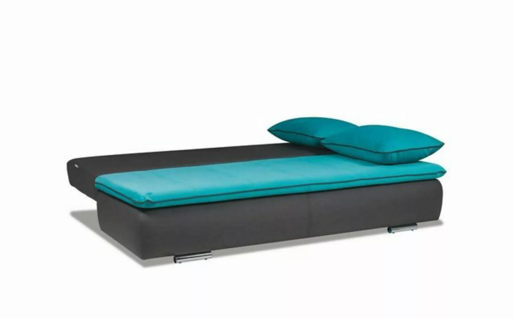 JVmoebel Sofa Designer Türkis Dreisitzer Luxus Stoff Couch Moderner 3-Sitze günstig online kaufen