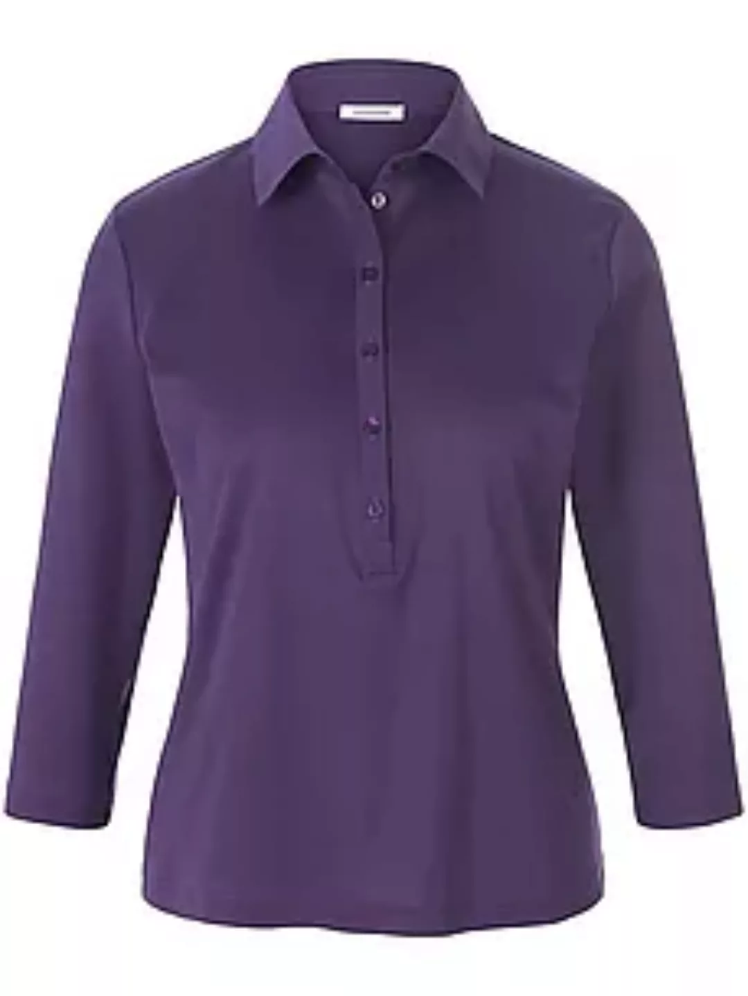 Polo-Shirt 3/4-Arm Efixelle lila günstig online kaufen