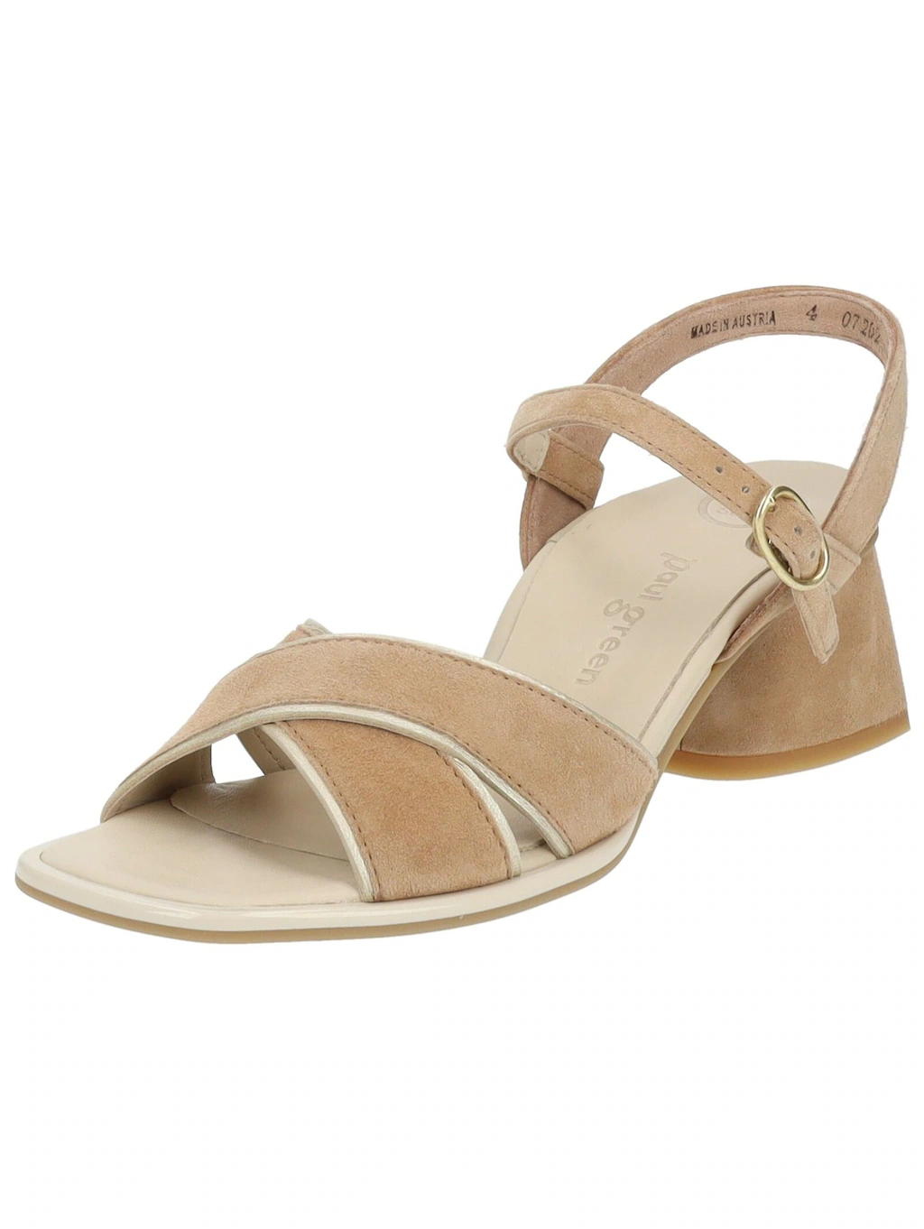 Paul Green Riemchensandale "Paul Green Sandalen Veloursleder" günstig online kaufen