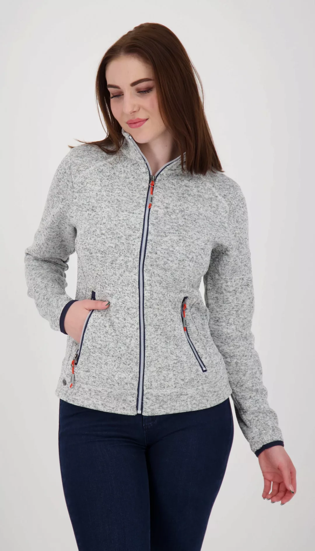 DEPROC Active Strickfleecejacke "KIRKVALE X WOMEN", auch in Großen Größen e günstig online kaufen