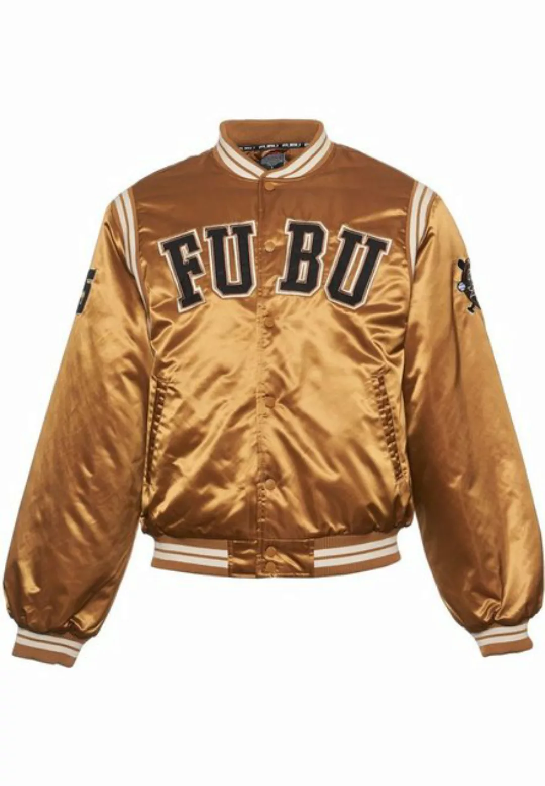 Fubu Bomberjacke Herren FM233-001-1 FUBU College Satin Varsity Jacket (1-St günstig online kaufen