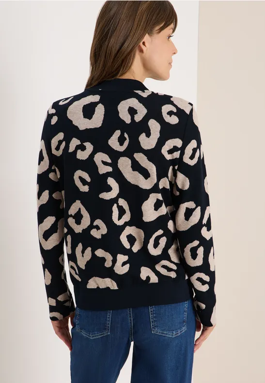 Melange Jacquard Blouson günstig online kaufen