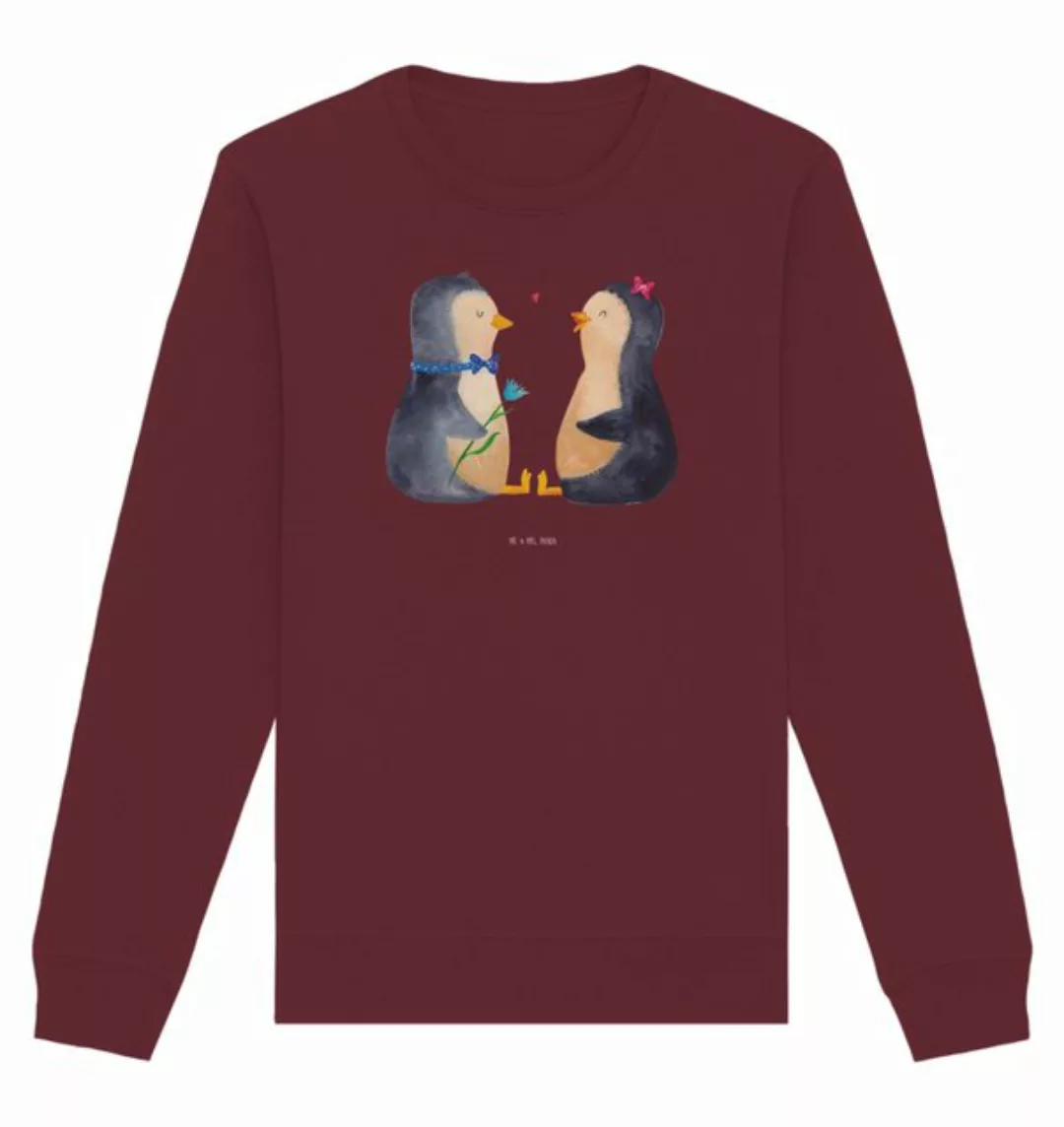 Mr. & Mrs. Panda Longpullover Pinguin Pärchen Größe XXL - Burgundy - Gesche günstig online kaufen