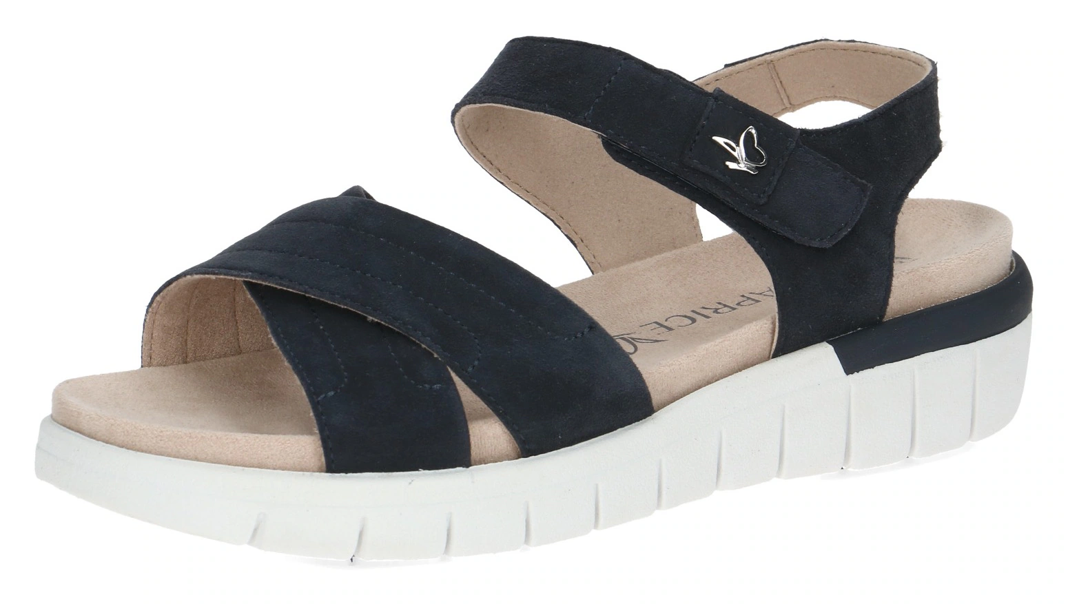 Caprice Sandale, Sommerschuh, Sandalette, Klettschuh, mit MemoryFoam, Weite günstig online kaufen