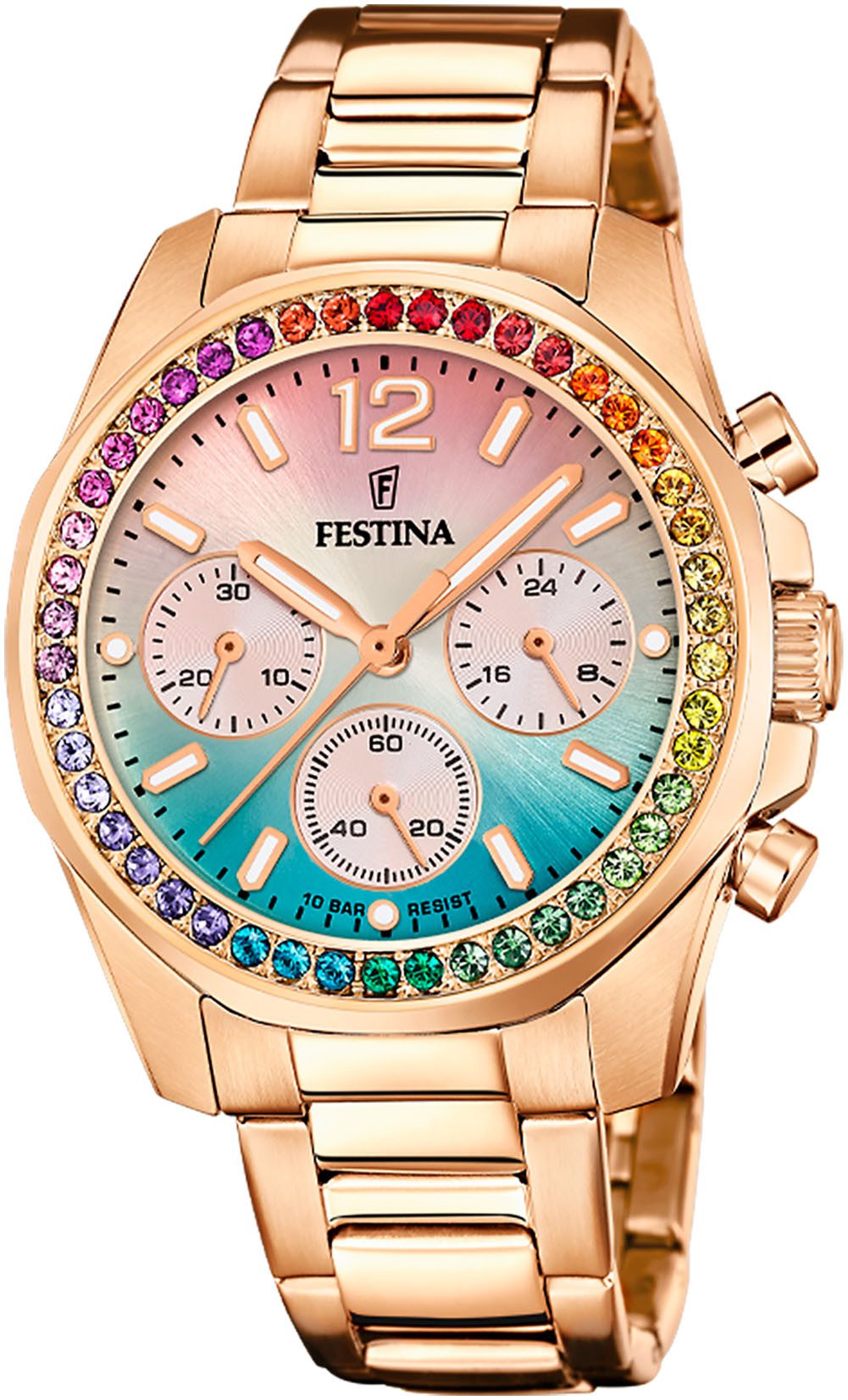 Festina Chronograph Boyfriend Collection F20639/8, Quarzuhr, günstig online kaufen
