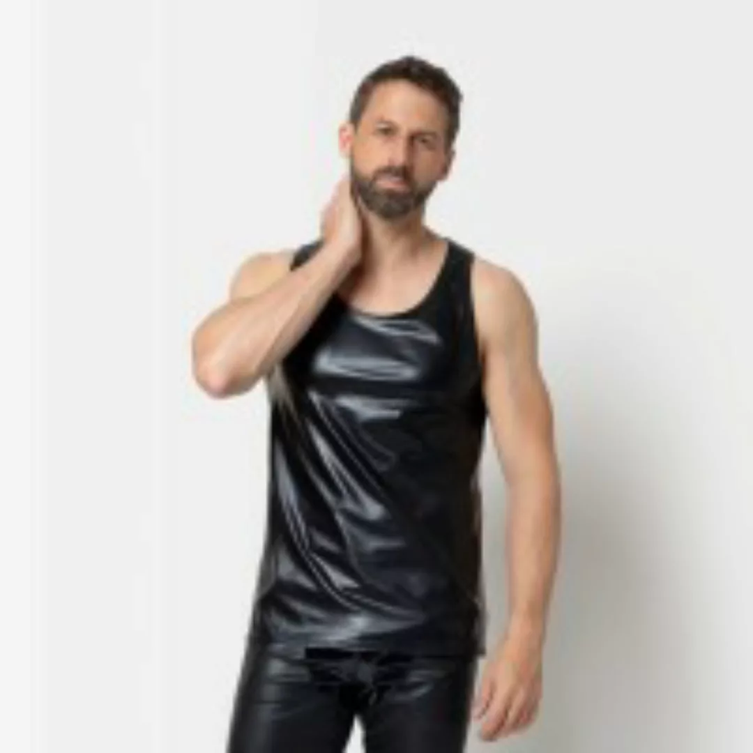 Tanktop im Wetlook günstig online kaufen