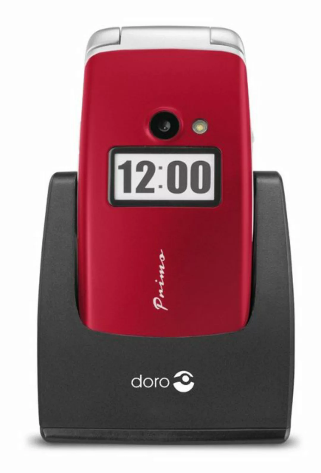Doro Primo 413 rot Seniorenhandy (5,08 cm/2,4 Zoll, 2 MP Kamera, Notruftast günstig online kaufen