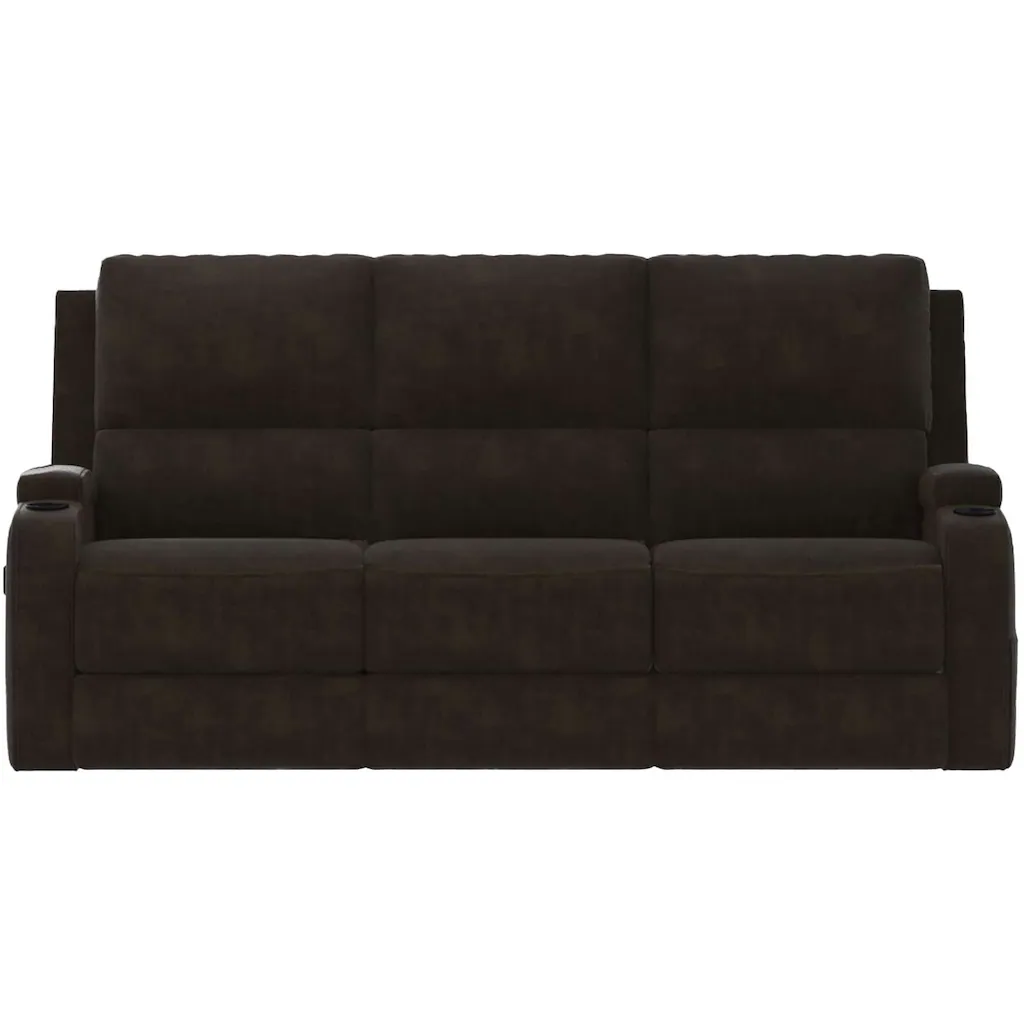 Home affaire 3-Sitzer "Napori", Kinosofa mit 2 x Relaxfunktion und Getränke günstig online kaufen