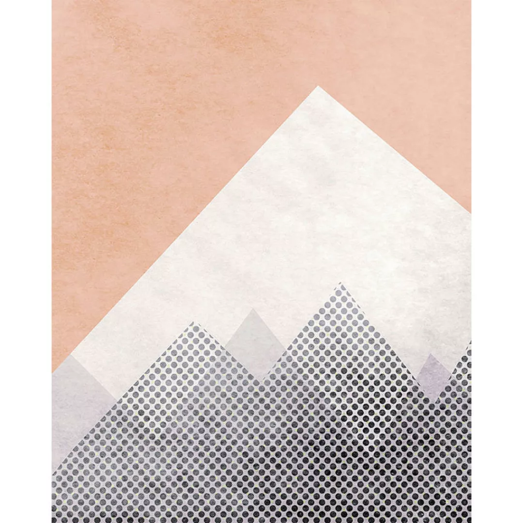 Komar Wandbild Wild and Free Mountain Abstrakt B/L: ca. 40x50 cm günstig online kaufen