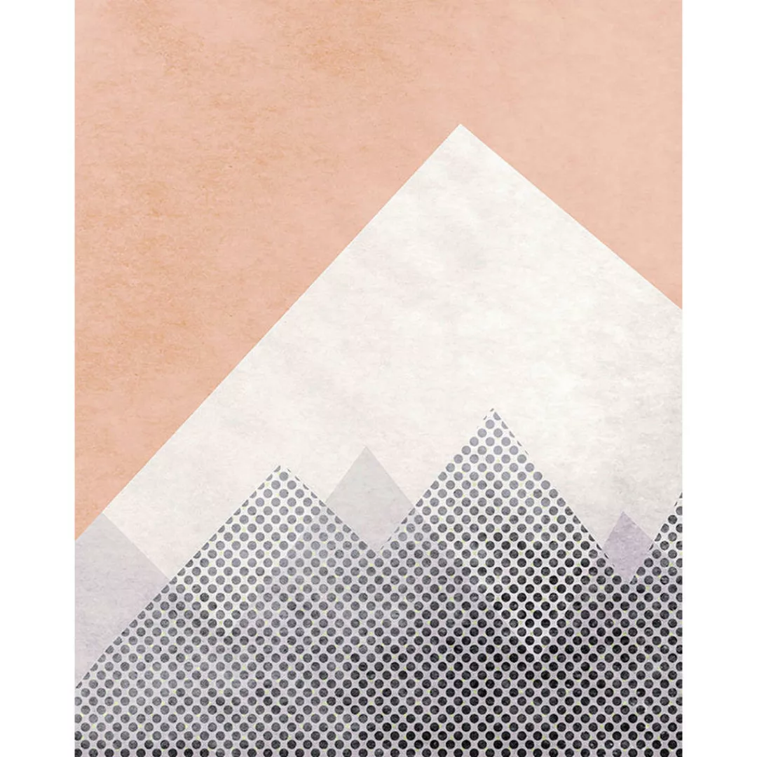 Komar Poster Wild and Free Mountain Abstrakt B/L: ca. 40x50 cm günstig online kaufen