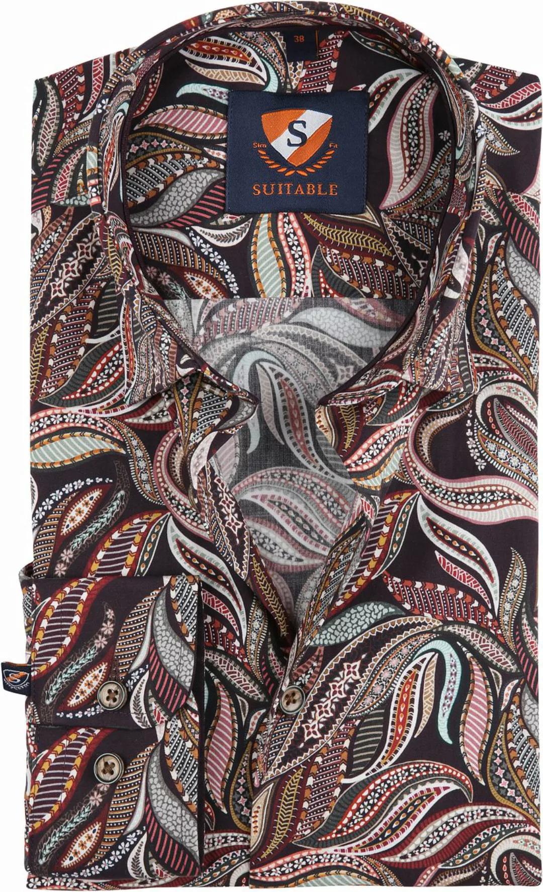 Suitable Hemd Paisley 188-3 - Größe 38 günstig online kaufen