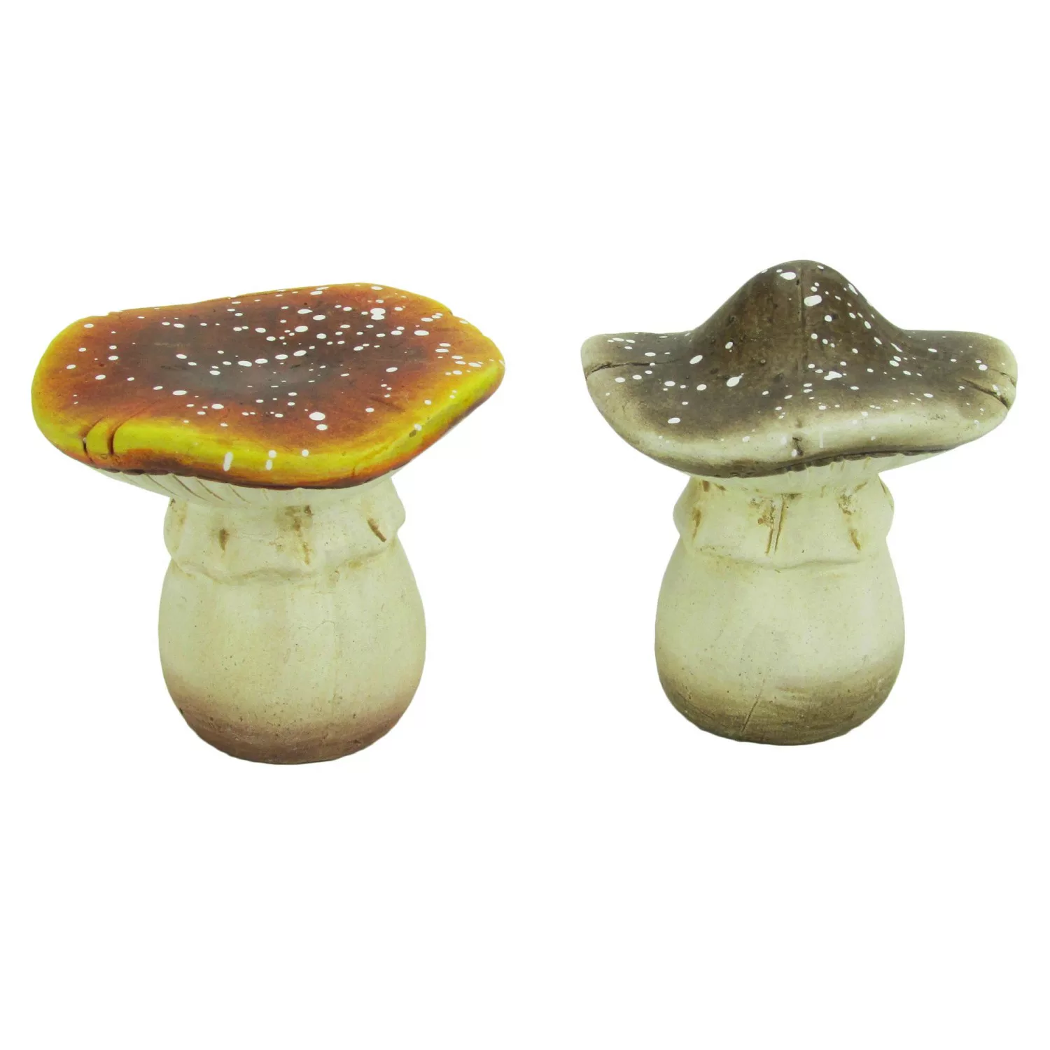 Pilz aus Keramik 5,5 cm Braun-Beige günstig online kaufen