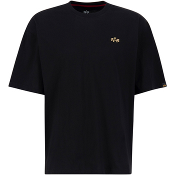 Alpha Industries  T-Shirts & Poloshirts 3D Small Logo T-Shirt - black günstig online kaufen