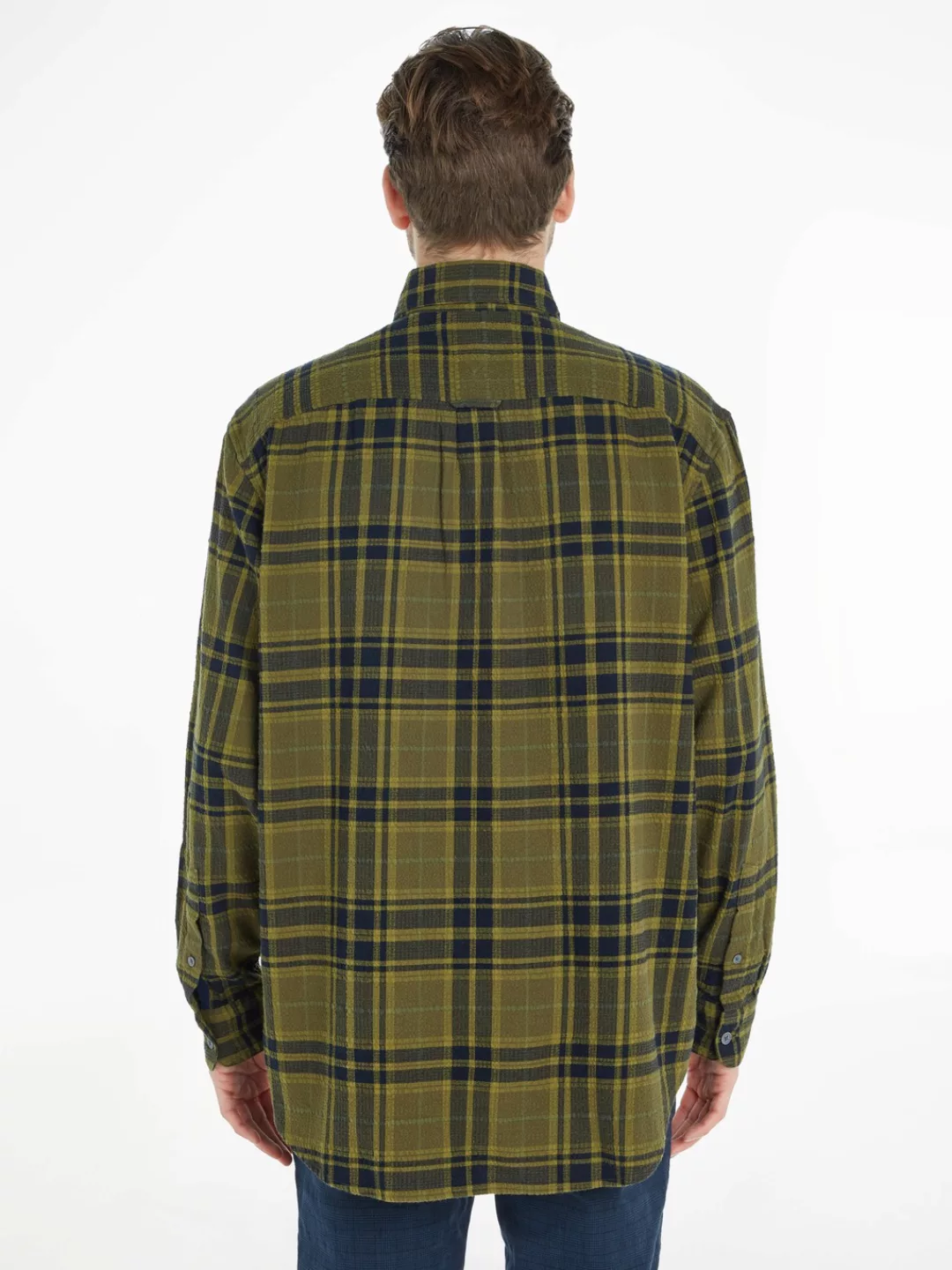 Tommy Hilfiger Langarmhemd "TONAL TARTAN SHIRT" günstig online kaufen
