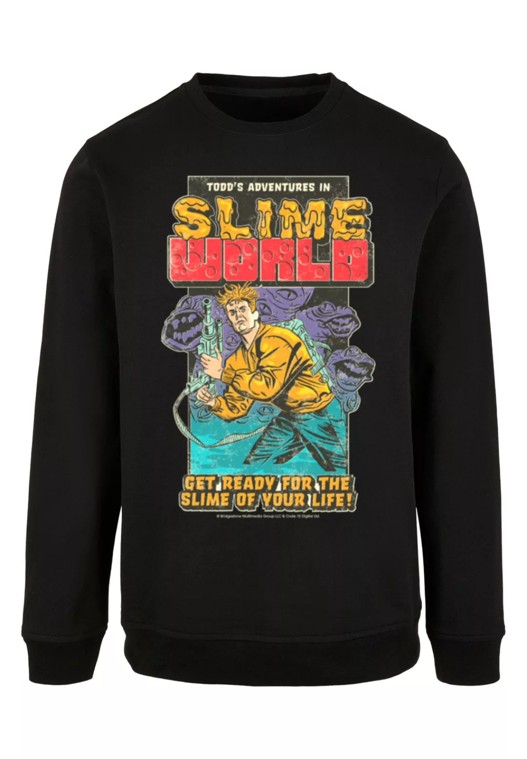 F4NT4STIC Kapuzenpullover "Retro Gaming Todds Adventures In SlimeWorld", Pr günstig online kaufen