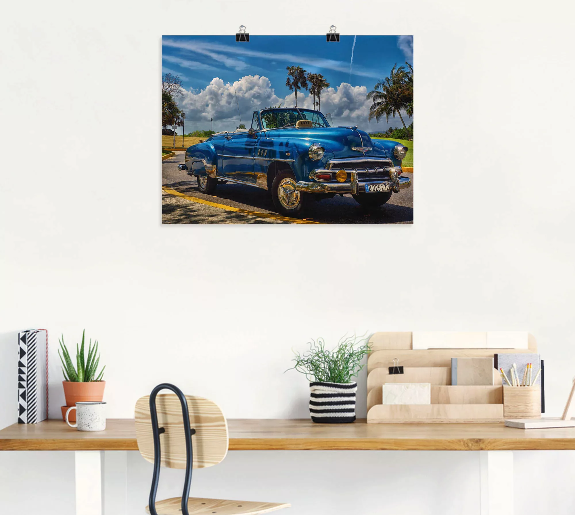 Artland Wandbild "Havanna Flair", Auto, (1 St.), als Alubild, Outdoorbild, günstig online kaufen