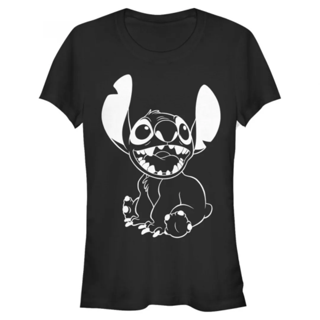 Disney - Lilo & Stitch - Stitch Negative - Frauen T-Shirt günstig online kaufen