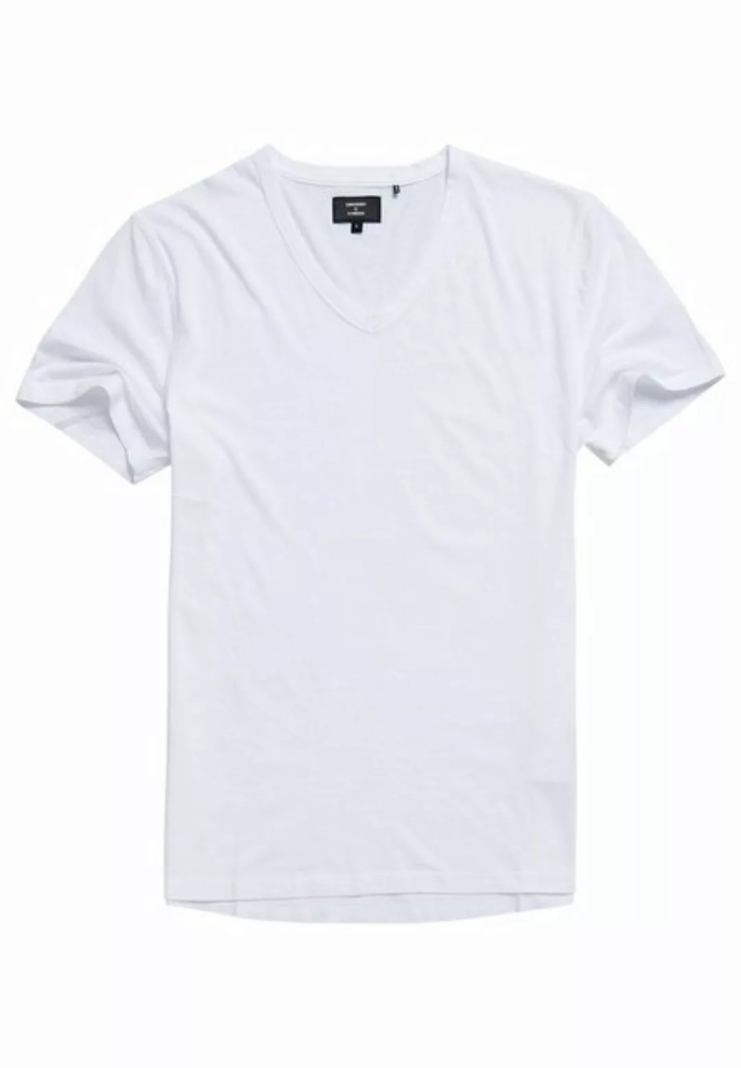 Superdry Lightweight Essential V-neck Kurzärmeliges T-shirt L Optic günstig online kaufen