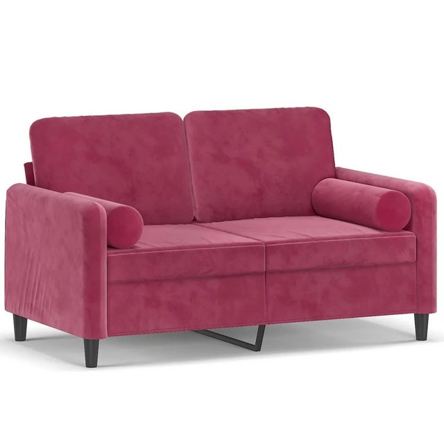 Nettlife Sofa 2-Sitzer-Sofa Doppelsofa mit Zierkissen 138/158/198 CM Samt günstig online kaufen