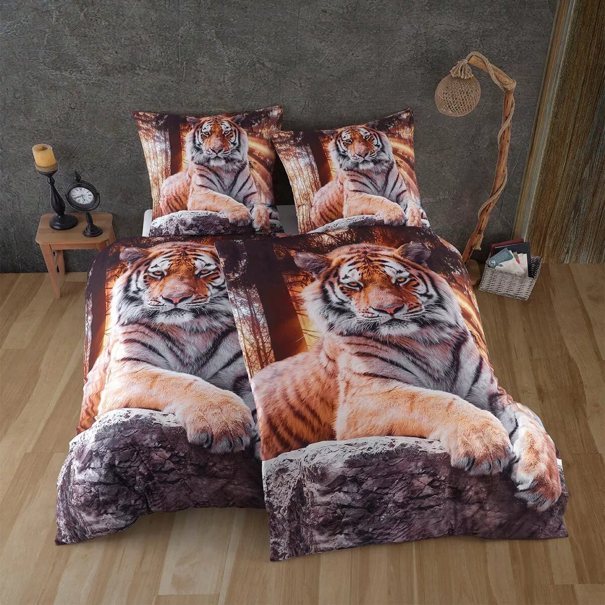 Traumschlaf Bettwäsche Tiger King günstig online kaufen