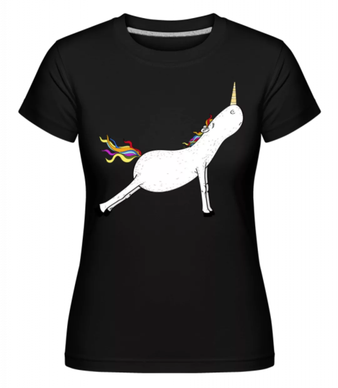 Yoga Einhorn Bretthaltung · Shirtinator Frauen T-Shirt günstig online kaufen