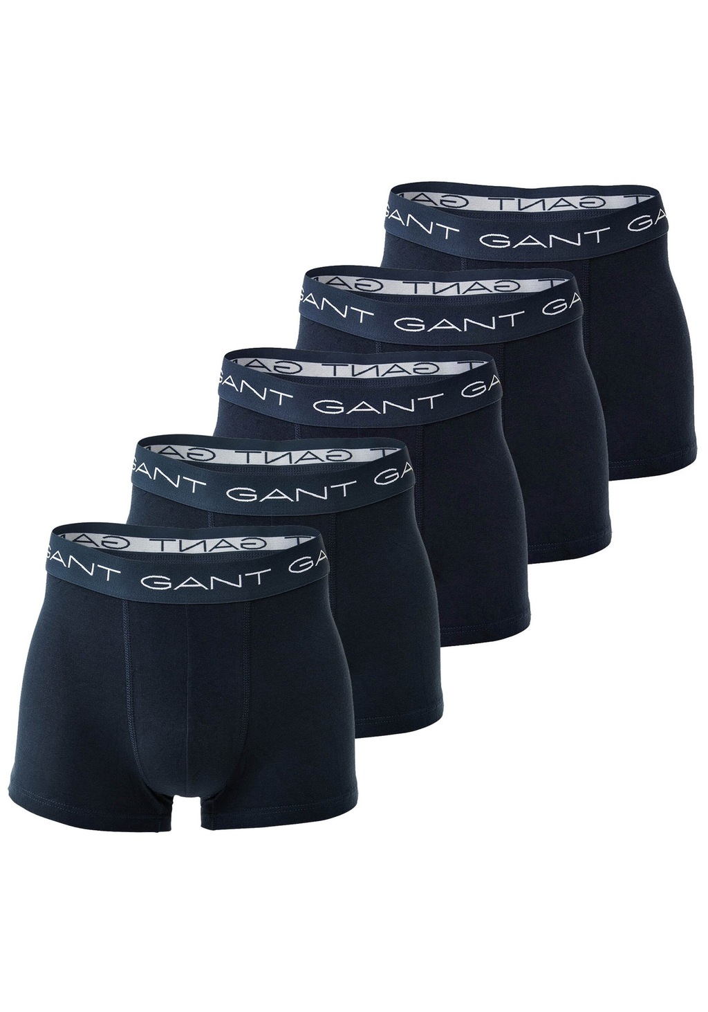 Gant Boxershorts "TRUNK 5-PACK", (Packung, 5 St., 5), mit elastischem GANT- günstig online kaufen