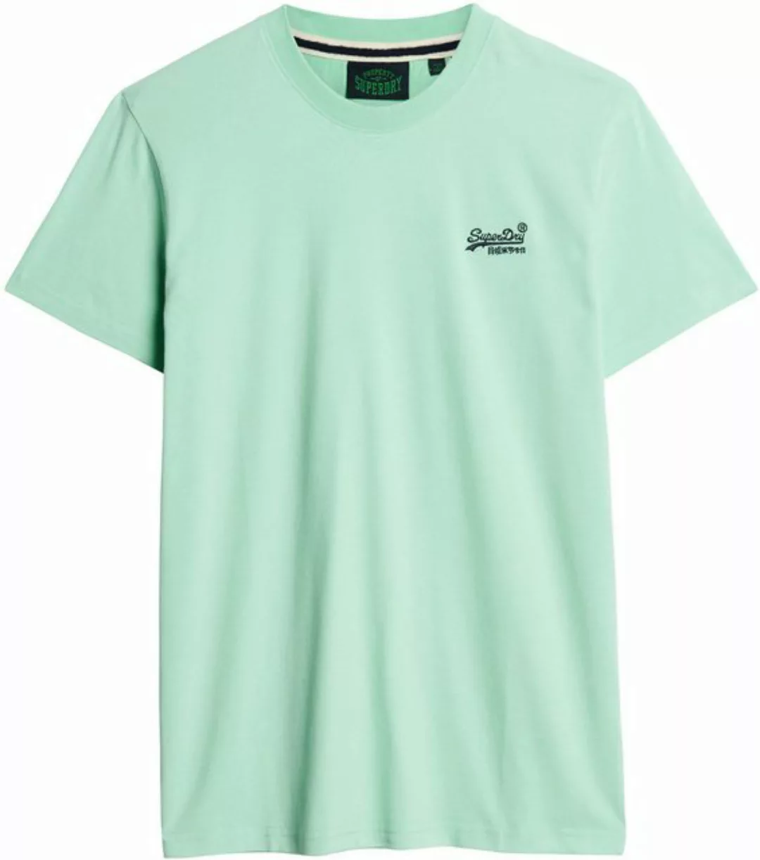 Superdry Rundhalsshirt Organic Cotton Essential Logo T-Shirt günstig online kaufen