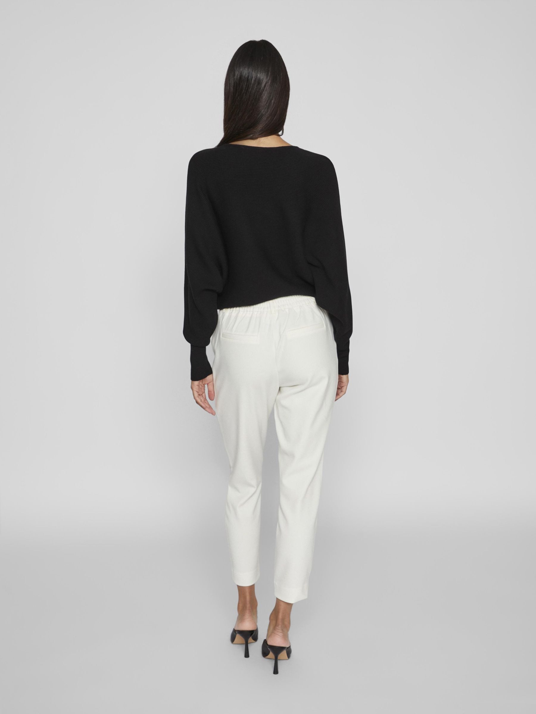 Vila Stoffhose Elegante Business Stoffhose Stretch günstig online kaufen