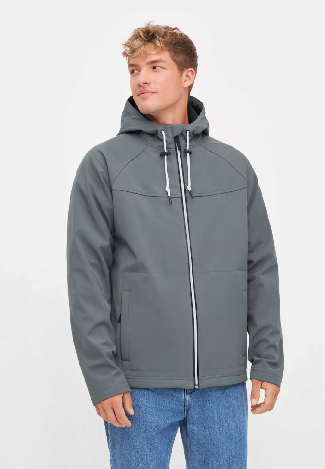 Derbe Softshelljacke "Isleby", mit Kapuze, Wasserabweisend, winddicht, atmu günstig online kaufen