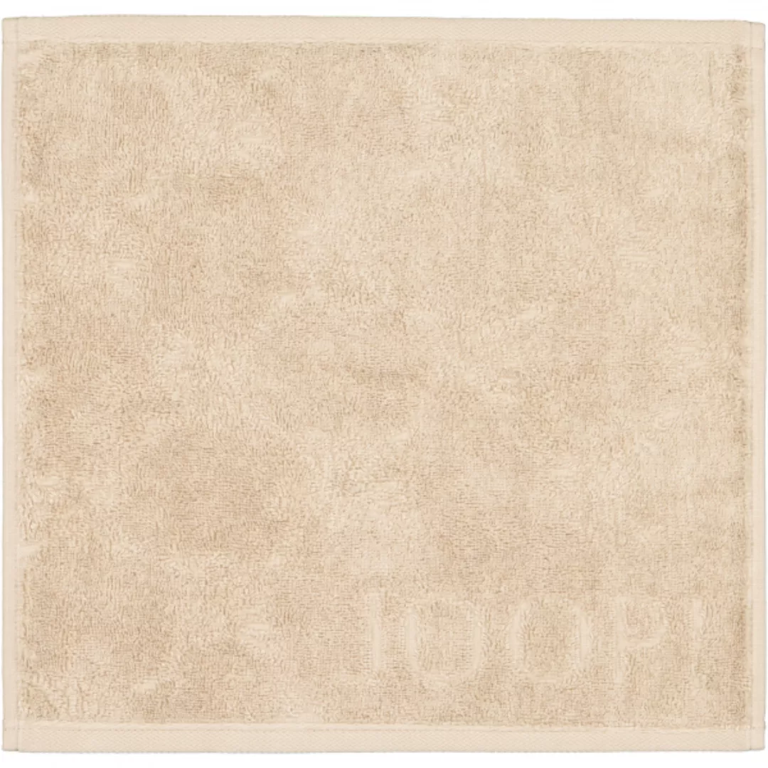 JOOP Uni Cornflower 1670 - Farbe: sand - 375 - Seiflappen 30x30 cm günstig online kaufen