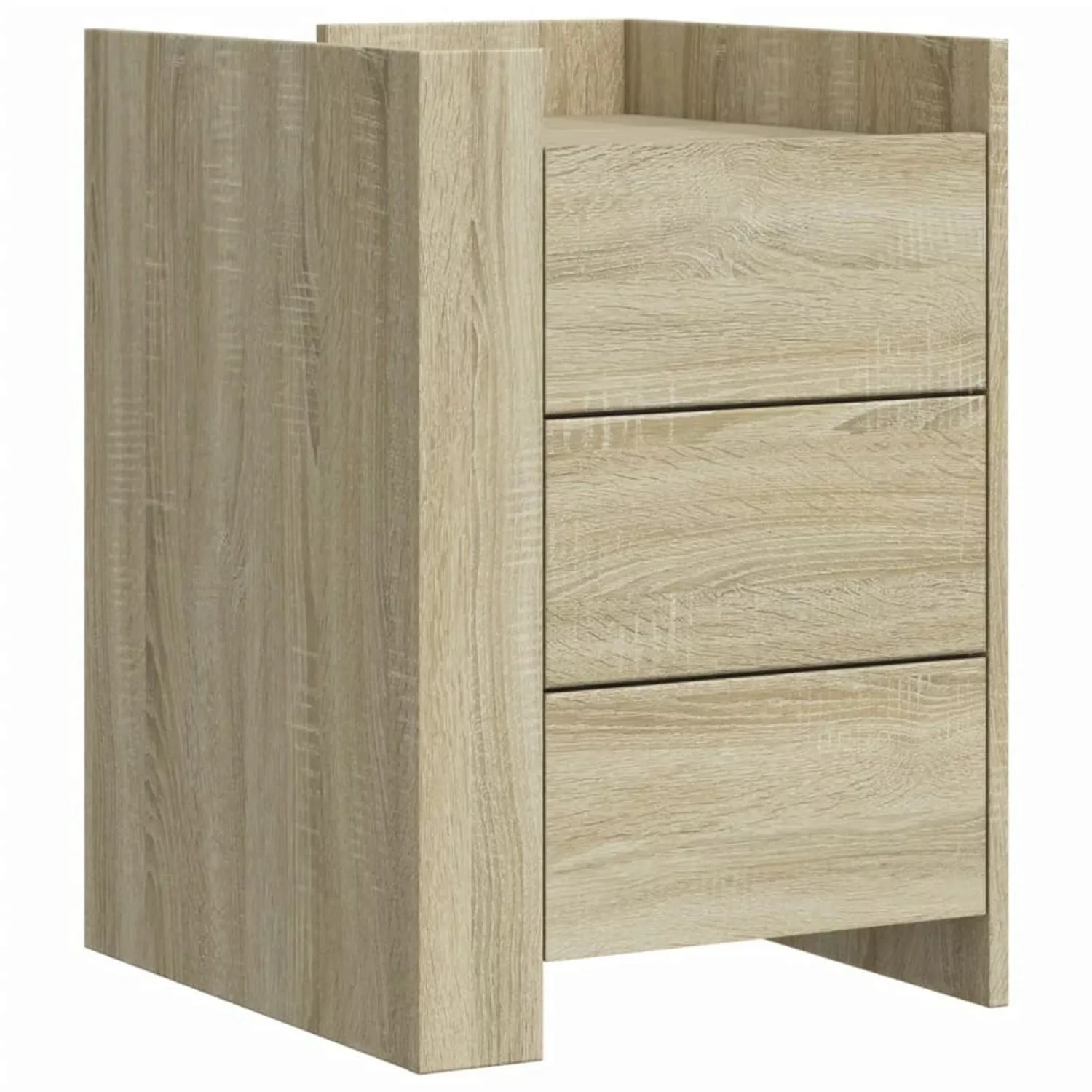 vidaXL Nachttisch Sonoma-Eiche 45x50x65 cm Holzwerkstoff günstig online kaufen