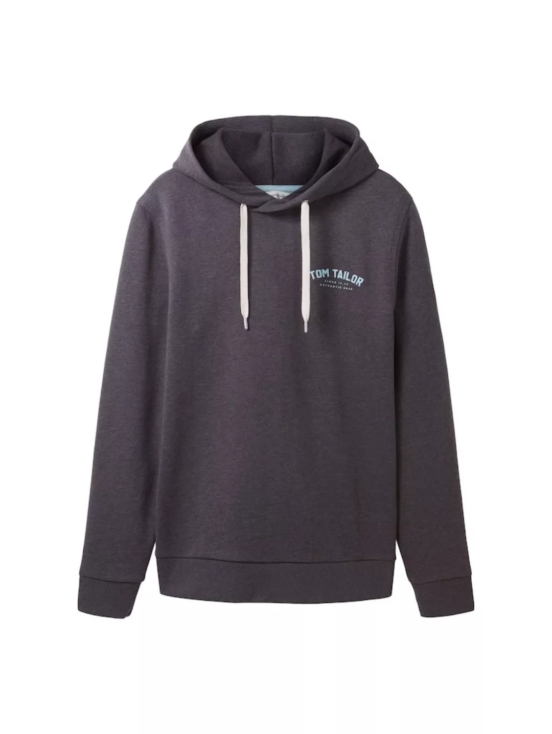 Tom Tailor Herren Kapuzenpullover LOGO HOODIE - Regular Fit günstig online kaufen