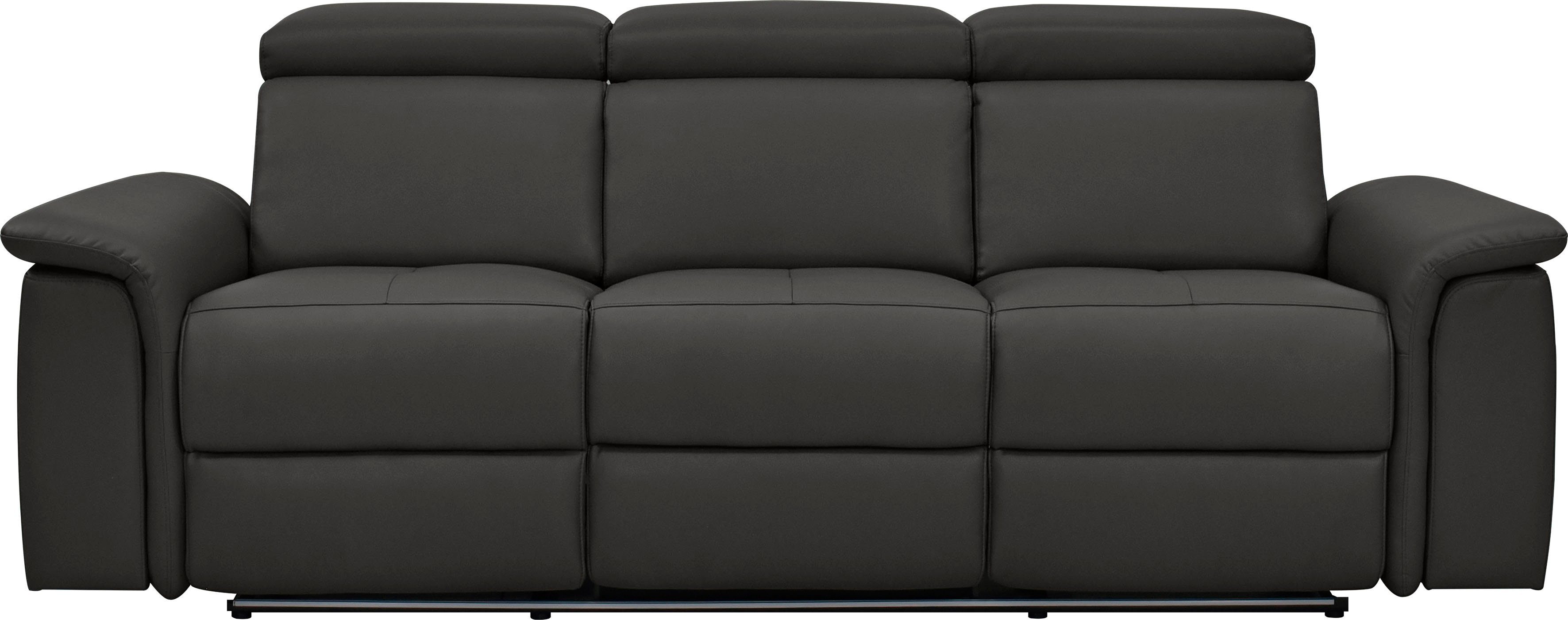 Places of Style 3-Sitzer "Pareli 229cm, manuelle u. elektr. Relaxfunktion i günstig online kaufen