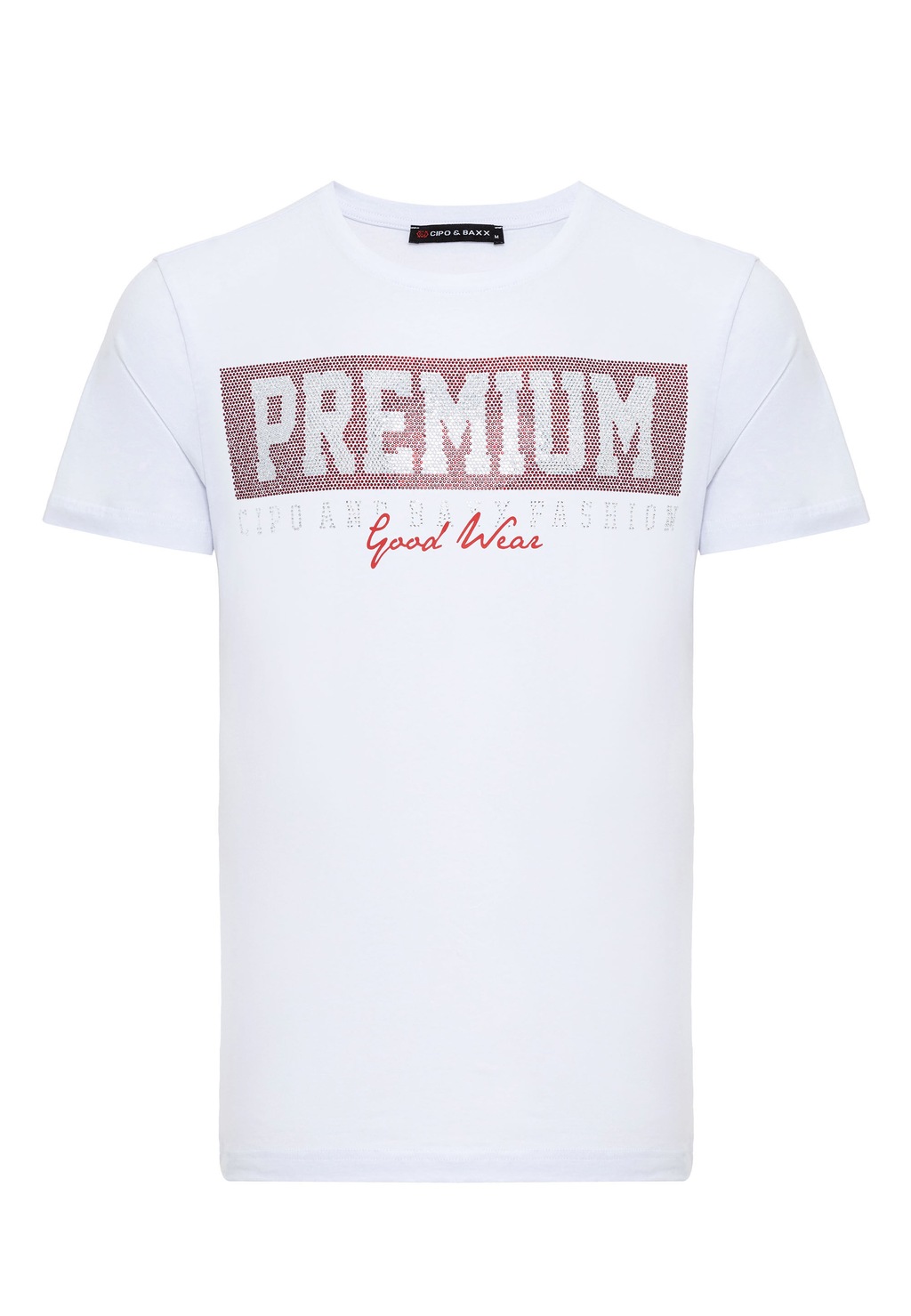 Cipo & Baxx T-Shirt "T-Shirt", mit lässigem Brustprint-Design günstig online kaufen